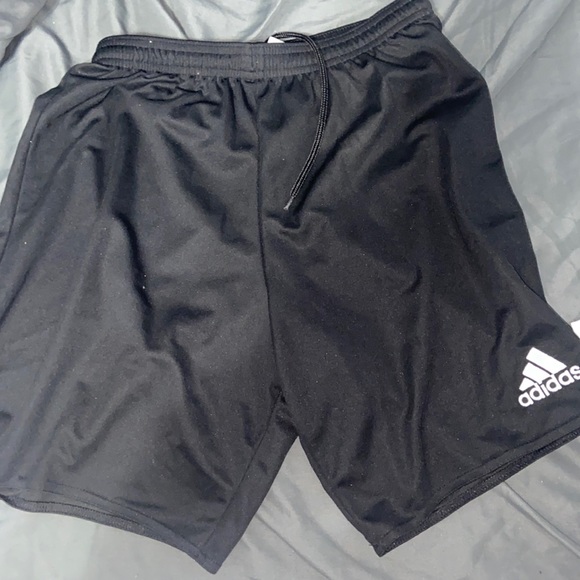 black adidas basketball shorts - Picture 1 of 3